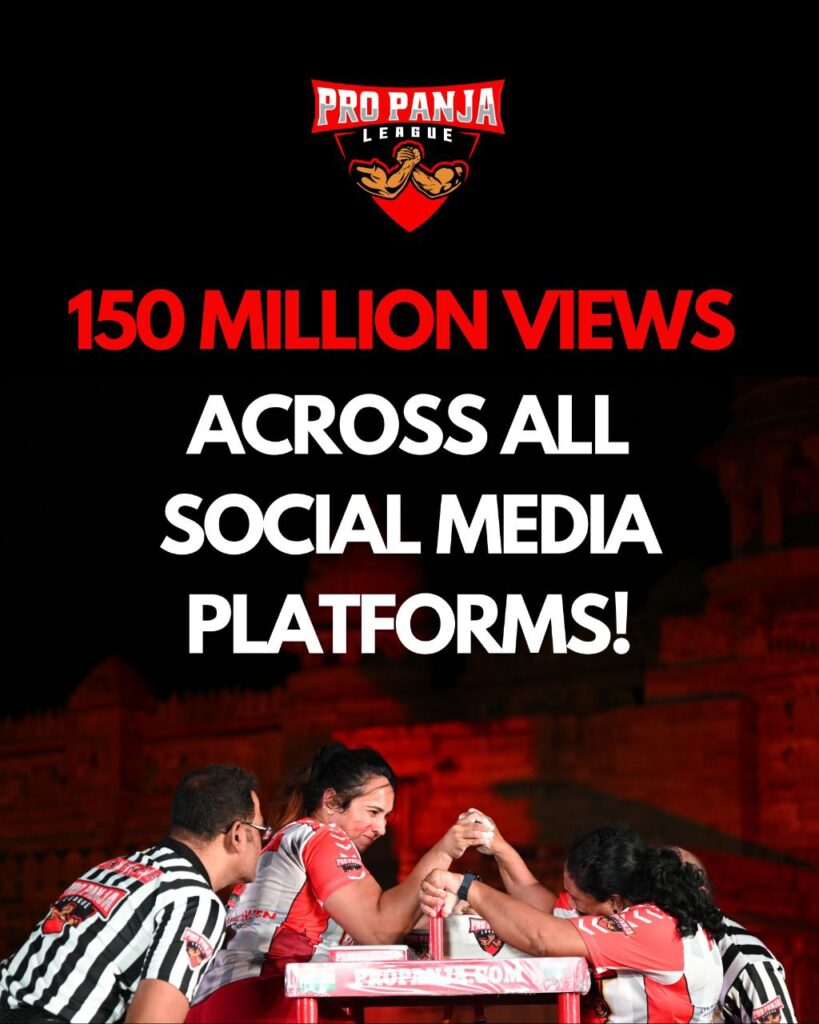Pro Panja League Crosses 150 Million Views Across All Social Media Platforms!!