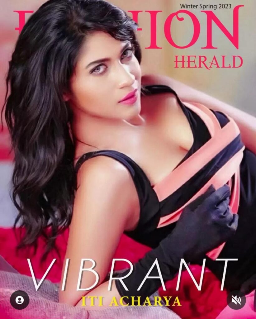 Iti Acharya Grabs a Space on the Cover of Fashion Herald Magazine