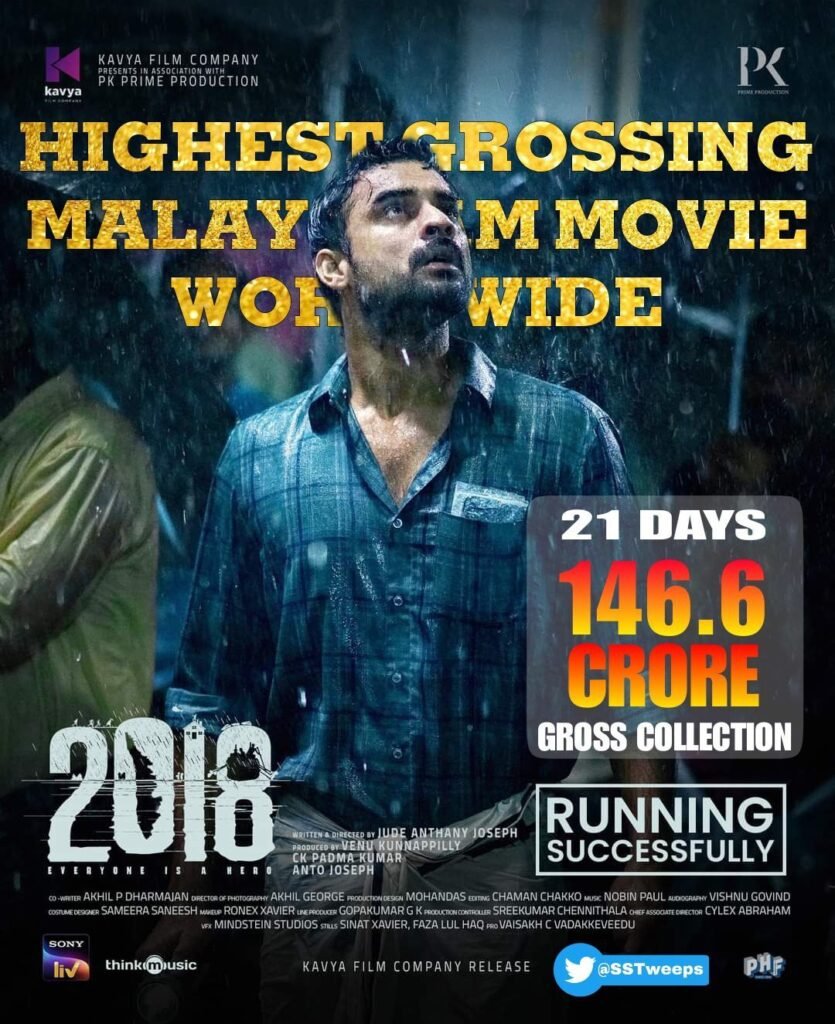 ‘2018’ Starring Tovino Thomas Makes History as Highest-Grossing Malayalam Film, Surpasses Baahubali 2's Record in Kerala