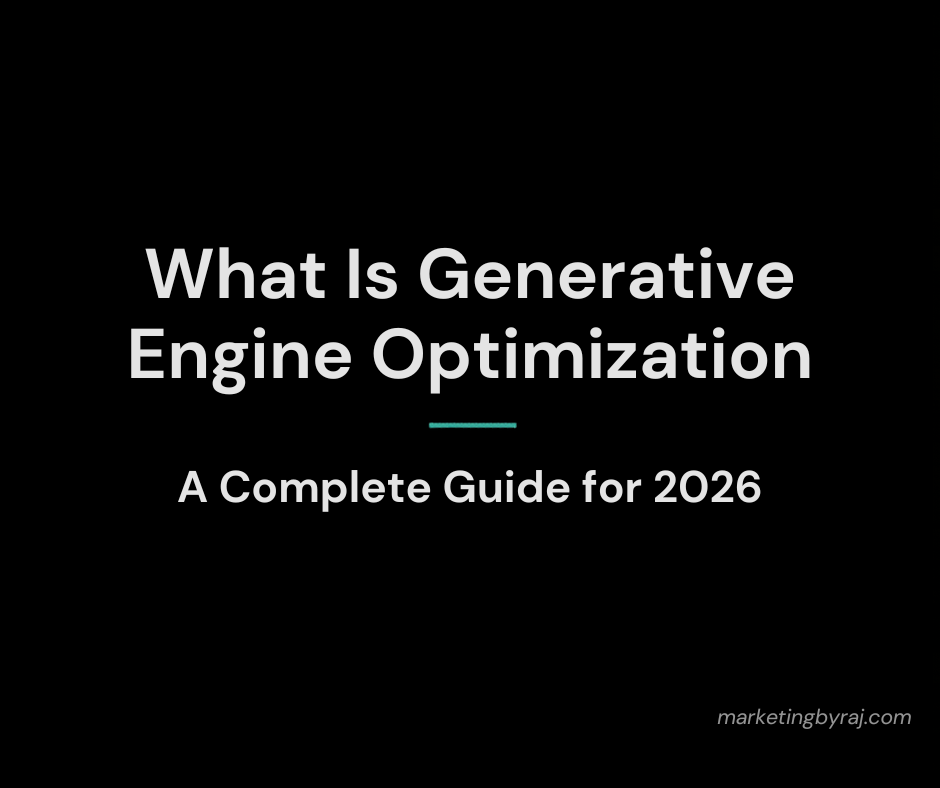 What Is Generative Engine Optimization
