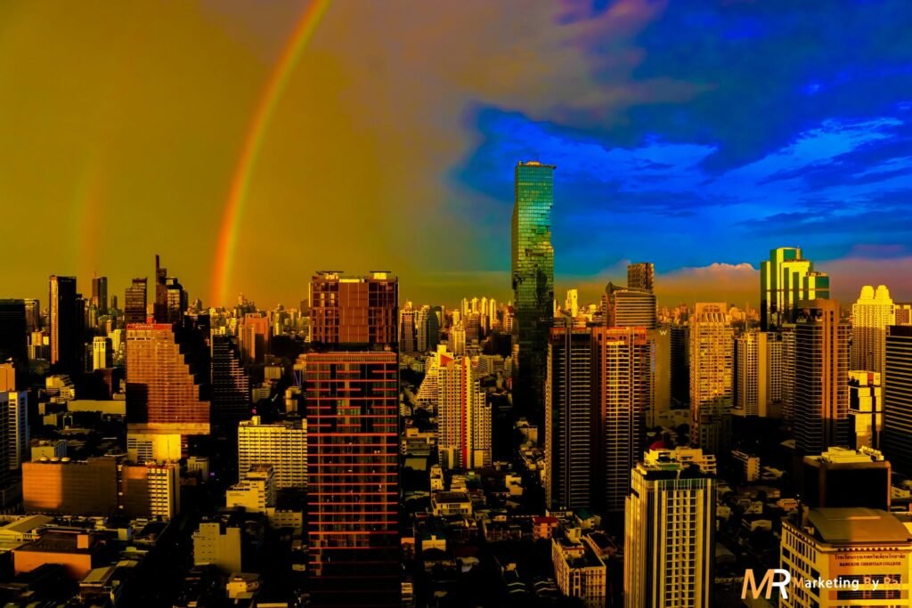 A Rainbow Over Bangkok Celebrating World Photography Day 2026