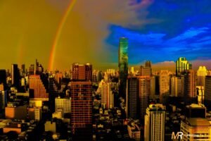 A Rainbow Over Bangkok Celebrating World Photography Day 2026